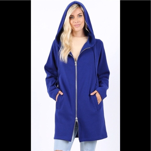 1 left❤️2 for $40💕pretty blue jacket - Picture 2 of 6